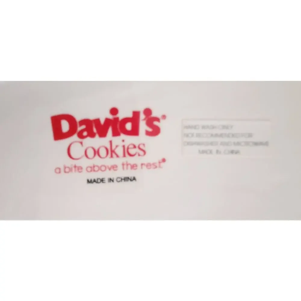DAVID'S COOKIES Fashion Ceramic Handbag or Purse Cookie Jar-Vintage/2005